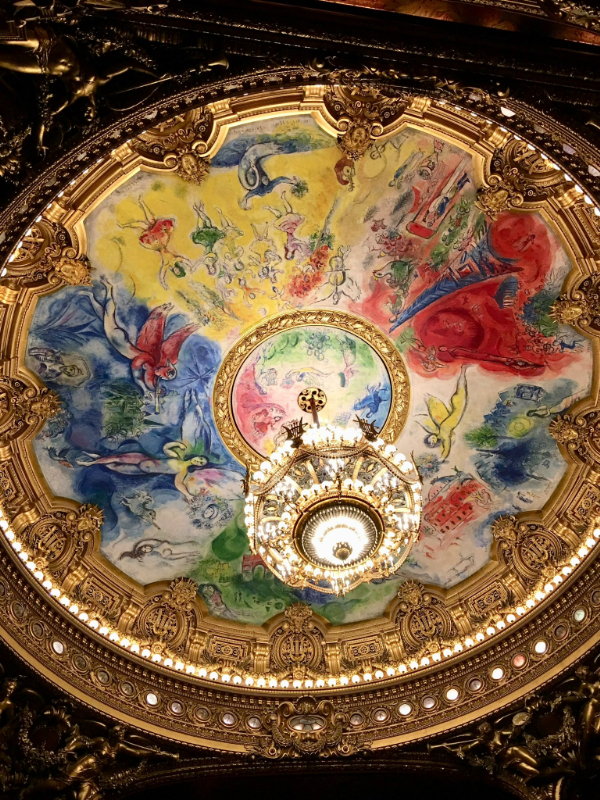 ガストン・ルル―『オペラ座の怪人』_シャガールの天井画